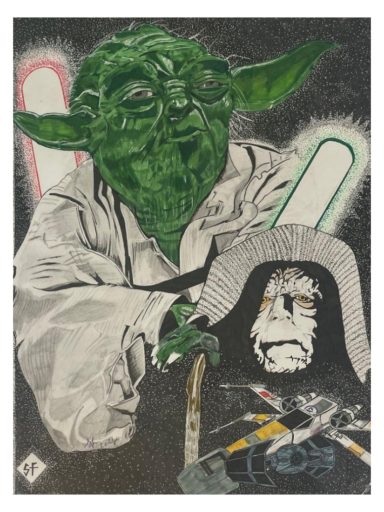 starwars star wars yoda force lightsaber prince palpatine
