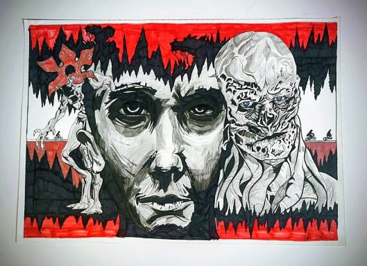 Stranger things 1# stranger things el vecna upside down