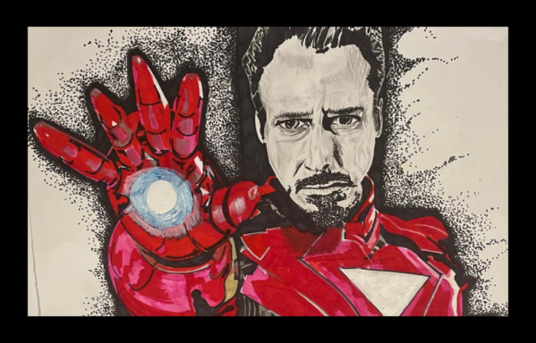 Iron Man iron man marvel stan lee pencil copic pen