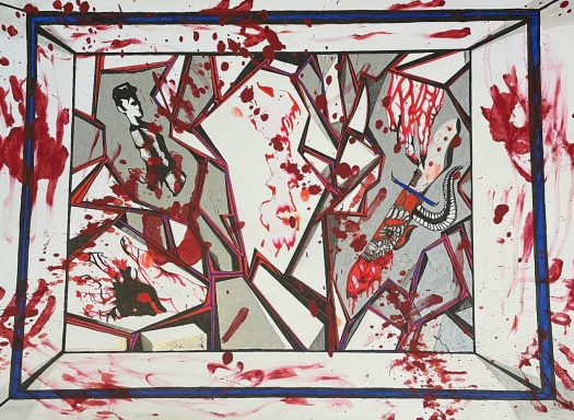 Knife Crime knife crime trauma blood graphics